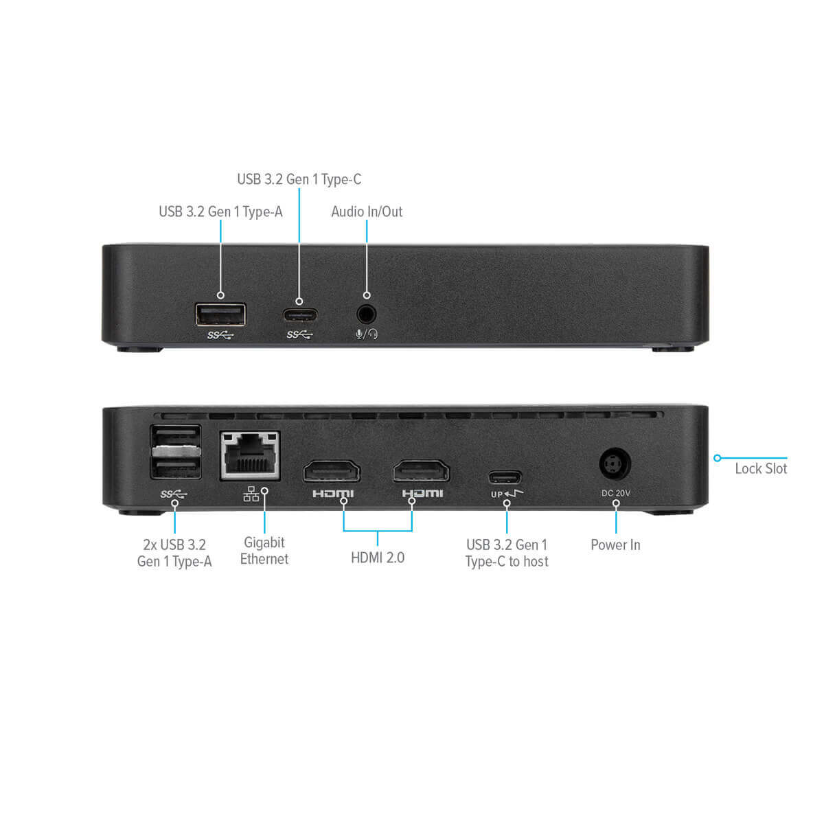 Targus Universal USB-C DV4K Docking Station with 65W Power Delivery - Benson Computers