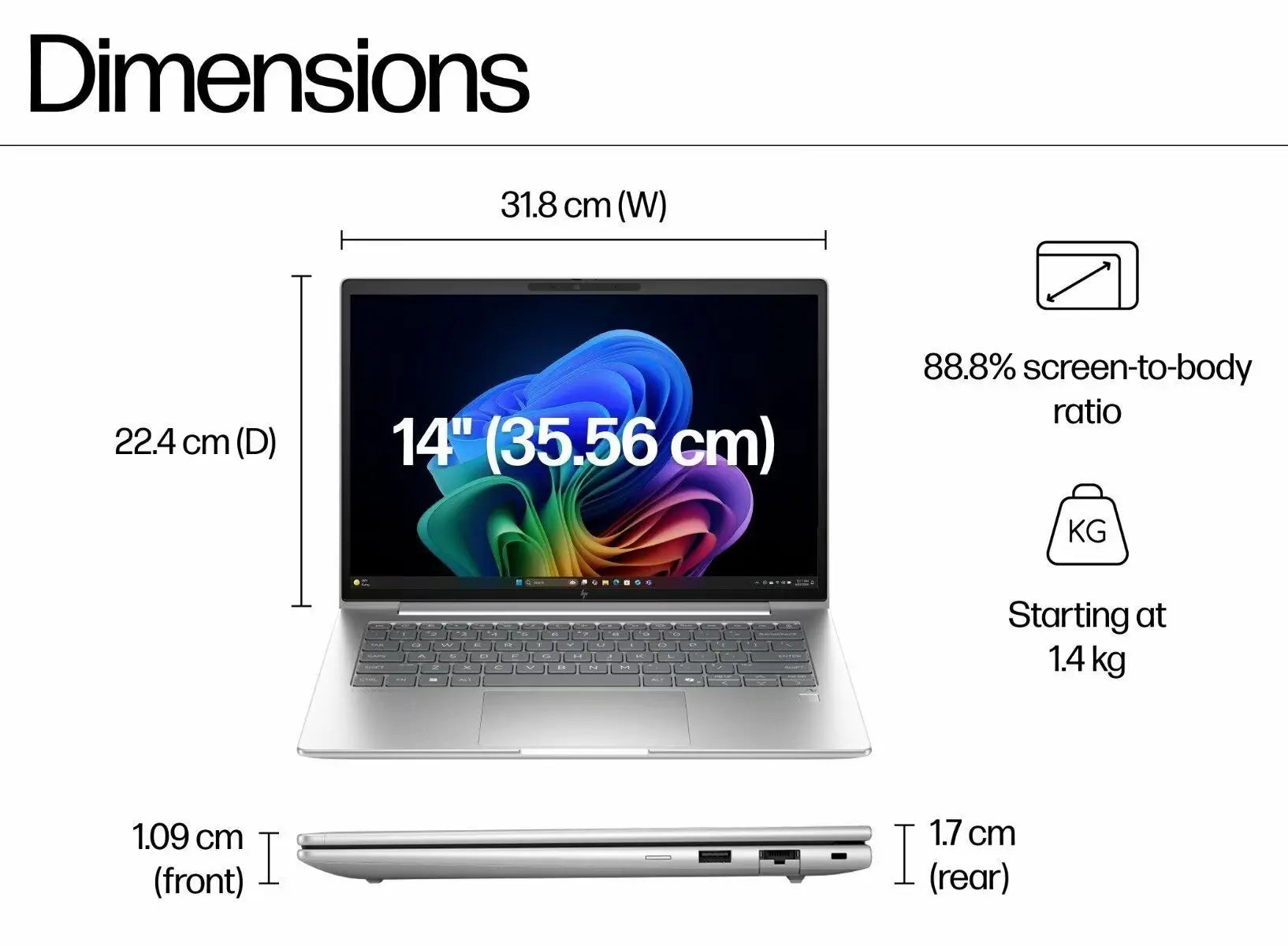 HP EliteBook 6 G1a 14 inch Notebook Next Gen AI PC - Benson Computers
