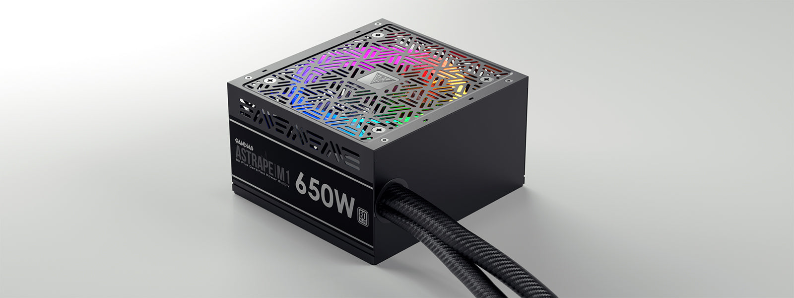 ASTRAPE M1 650 White RGB PowerSupply - Benson Computers