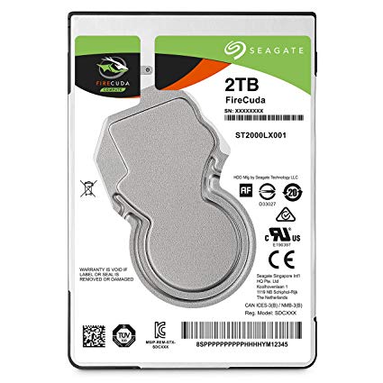 SEAGATE FIRECUDA (ST2000LX001) 2TB HARD DRIVE 2.5