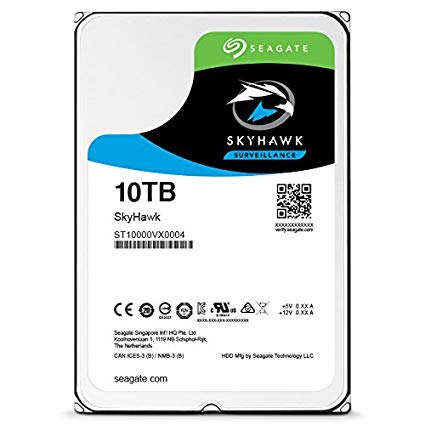 SEAGATE SKYHAWK (10TB) ST10000VX0004 HARD DRIVE