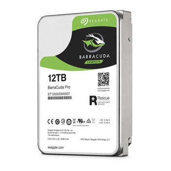 SEAGATE BARRACUDA PRO (ST12000DM0007) 12TB HARD DRIVE