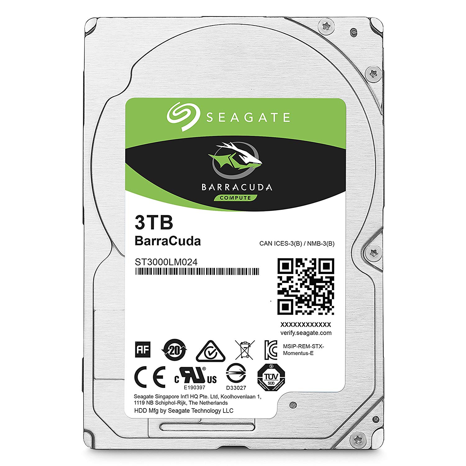 Seagate Barracuda (ST3000DM007) 3TB Hard Drive