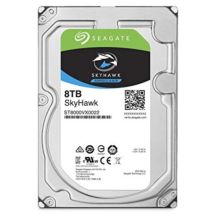 SEAGATE SKYHAWK (8TB) ST8000VX0022 HARD DRIVE