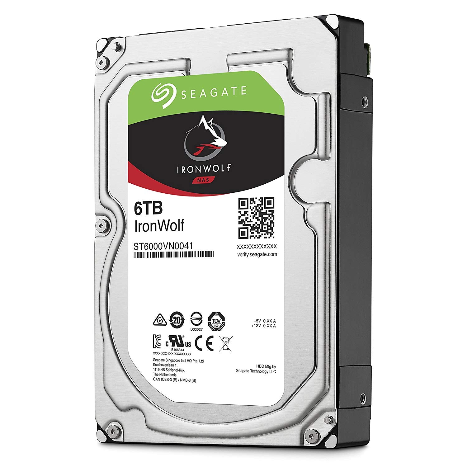 SEAGATE IRONWOLF (6TB) ST6000VN0041 HARD DRIVE