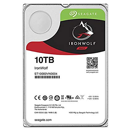 SEAGATE IRONWOLF (10TB) ST10000VN0004 HARD DRIVE - Benson Computers
