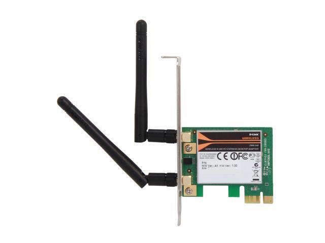 Wireless N 300 PCIe Adapter with external Antenna (DWA-548/E)