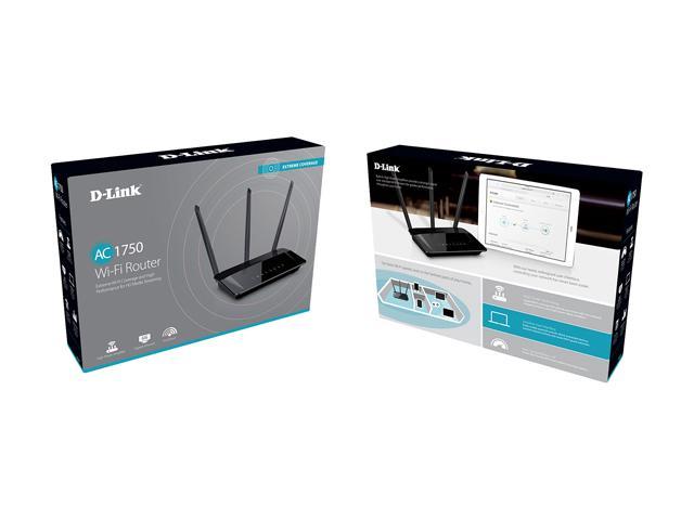 Wireless AC1750 Dual Band AC Router 2.4GHz and 5GHz (DIR-859/ESG)