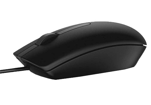 Dell Optical Mouse- MS116 ( BLACK) - Benson Computers