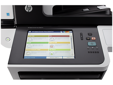 HP Digital Sender Flow 8500 fn1 Document Capture Workstation(L2719A) Network Scanners