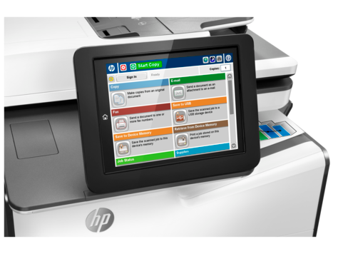 HP PageWide Enterprise Color MFP 586f(G1W40A) PageWide Multifunction Printers