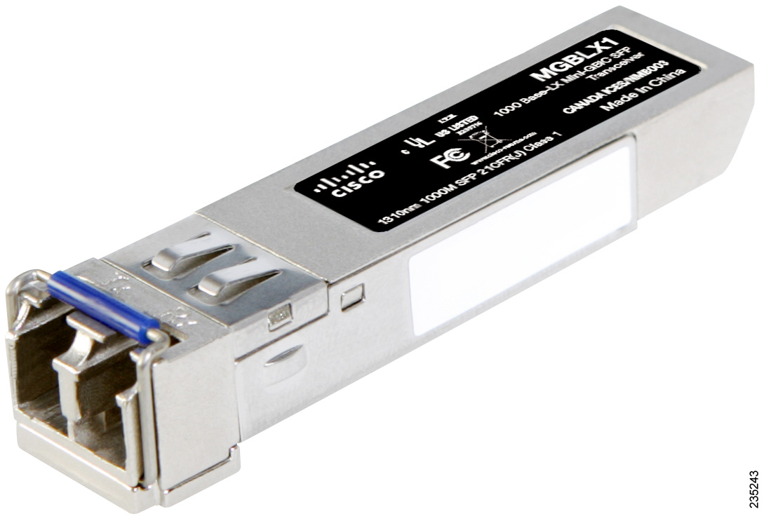 Cisco MGBLH1 Gigabit Ethernet LH Mini-GBIC SFP Transceiver