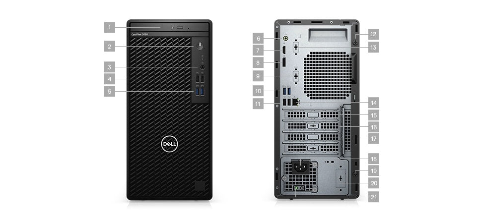Dell OptiPlex 3080 MT Mini Tower Core i5