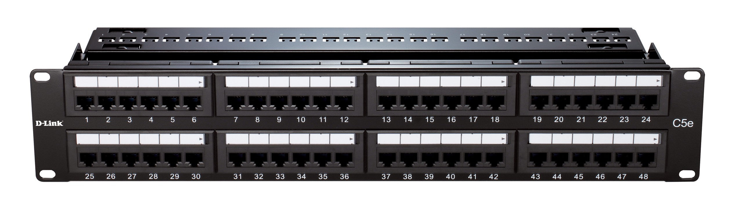 Patch Panel Keystone Fully loaded (NPP-5E1BLK481)