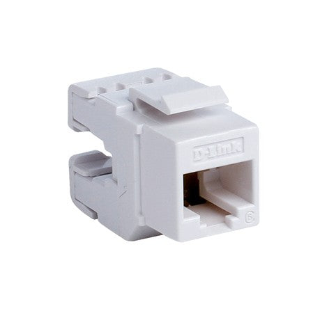 Jack Cat 6 Keystone UTP (NKJ-C6WHI1B21)