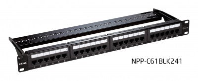 Patch Panel UTP (NPP-C61BLK241)