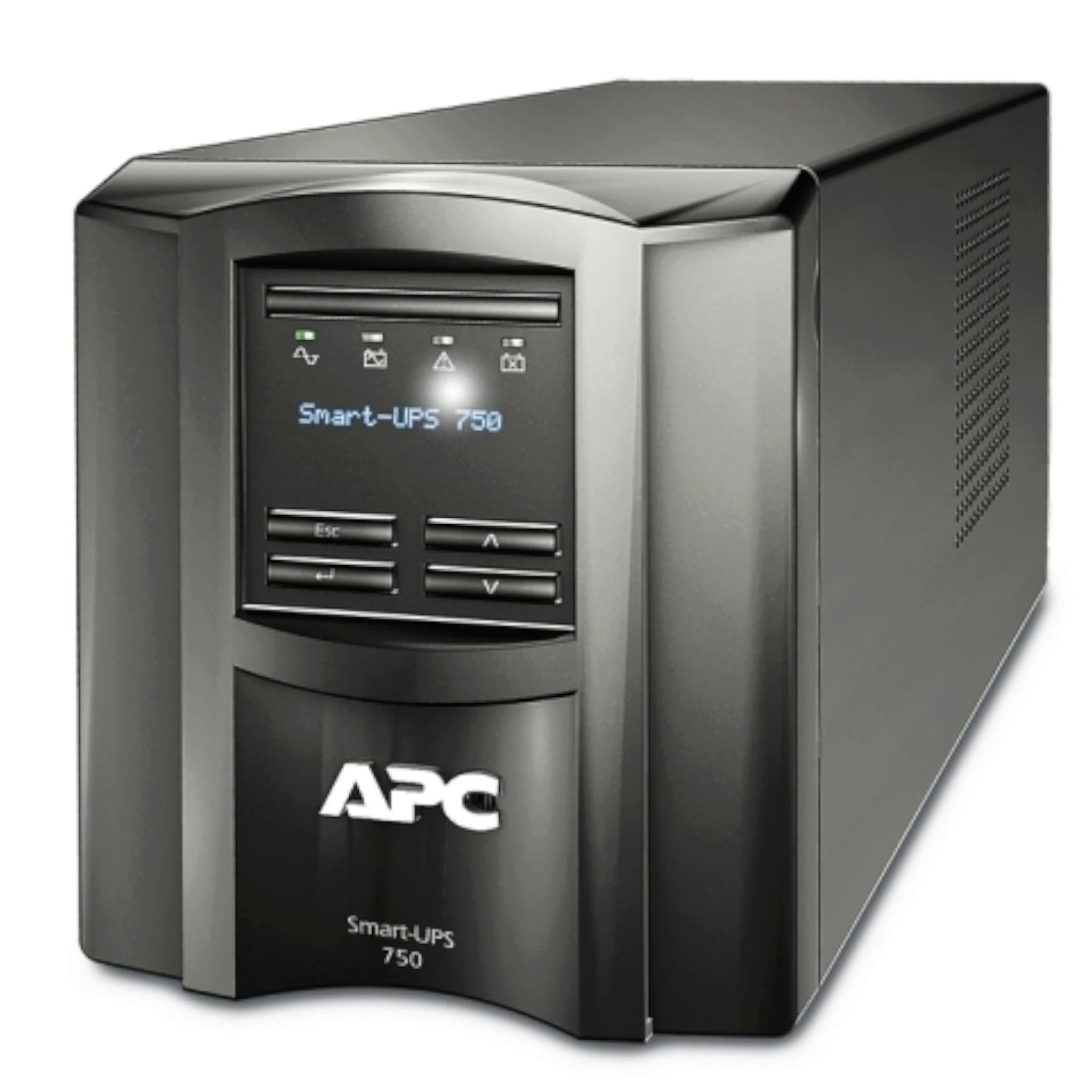 APC Smart-UPS SMT750IC, Line Interactive, 750VA, Tower, 230V, 6x IEC C13 outlets, SmartConnect Port+SmartSlot, AVR, LCD