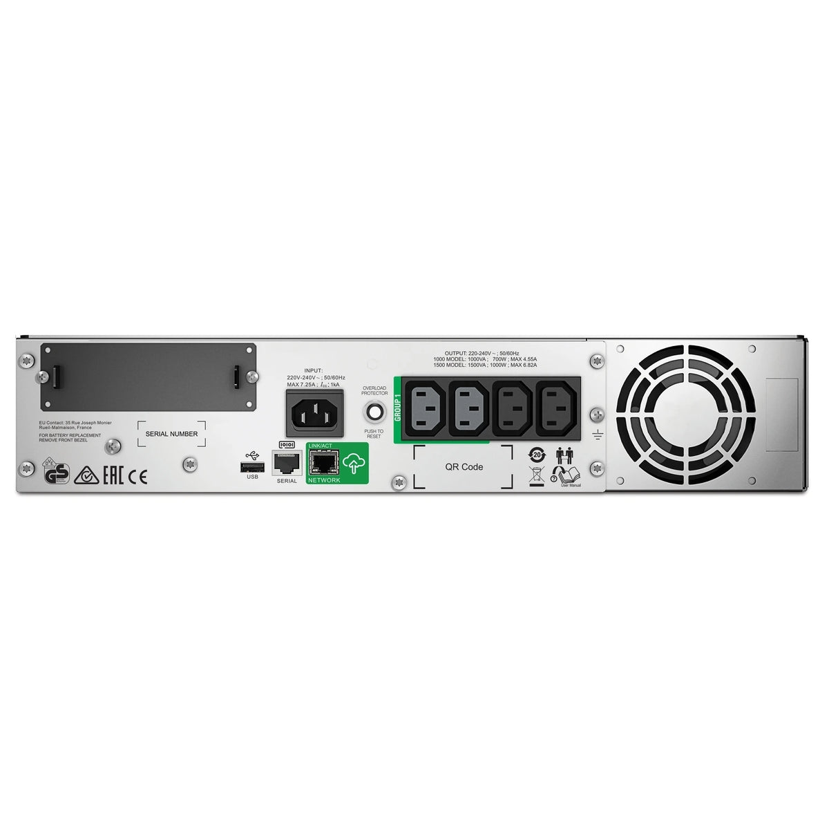 APC Smart-UPS, Line Interactive, 1000VA, Rackmount 2U, 230V, 4x IEC - Benson Computers