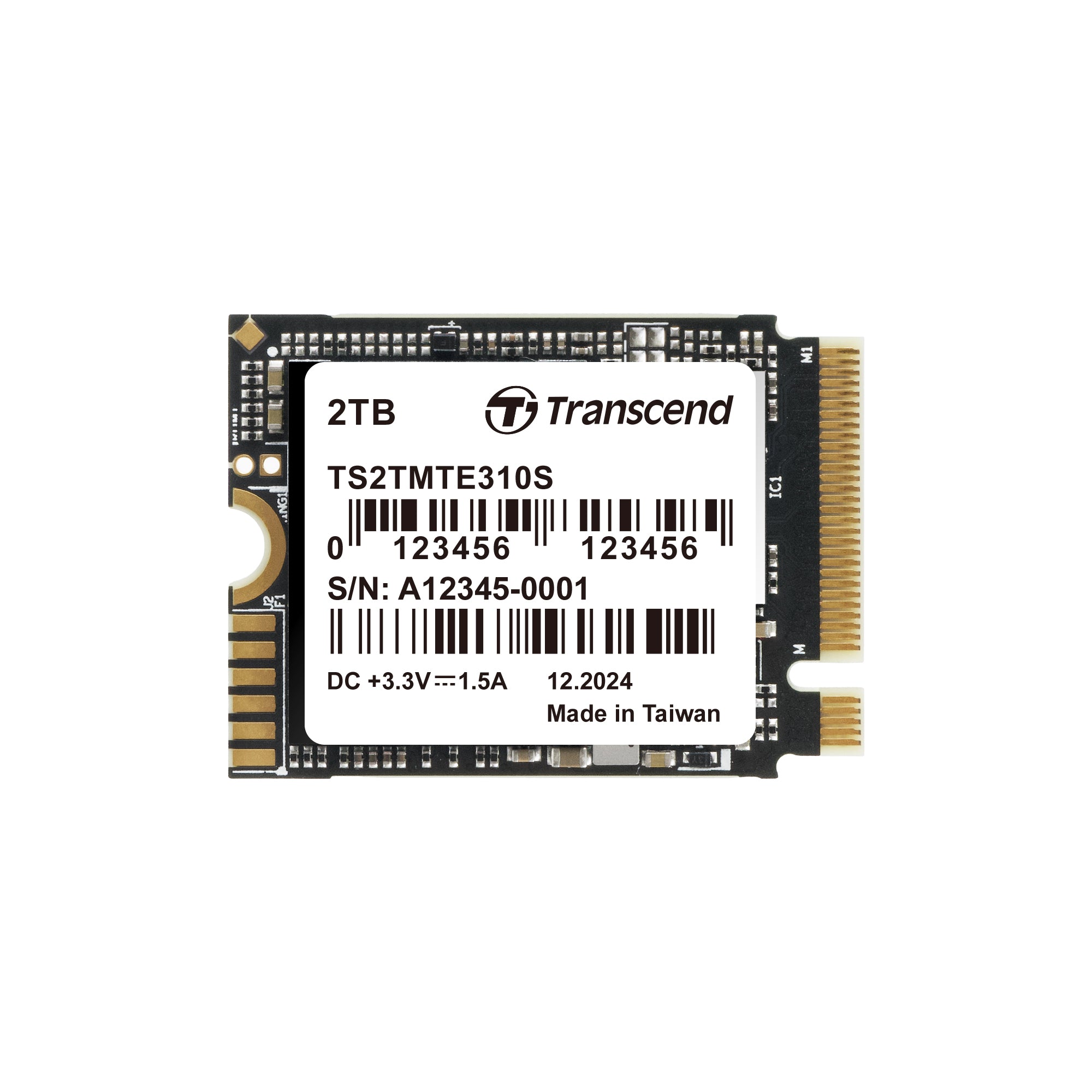 Transcend PCIe 310S M.2 NVMe 2230 SSDs - Benson Computers