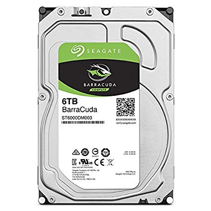SEAGATE BARRACUDA (ST6000DM003) 6TB HARD DRIVE