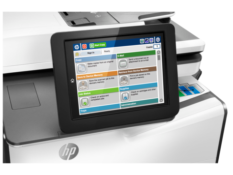 HP PageWide Enterprise Color MFP 586dn(G1W39A) PageWide Multifunction Printers
