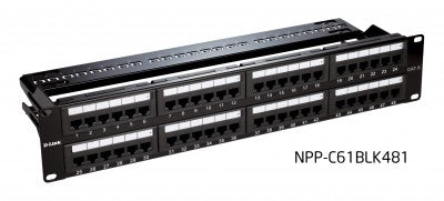 Patch Panel UTP (NPP-C61BLK481)