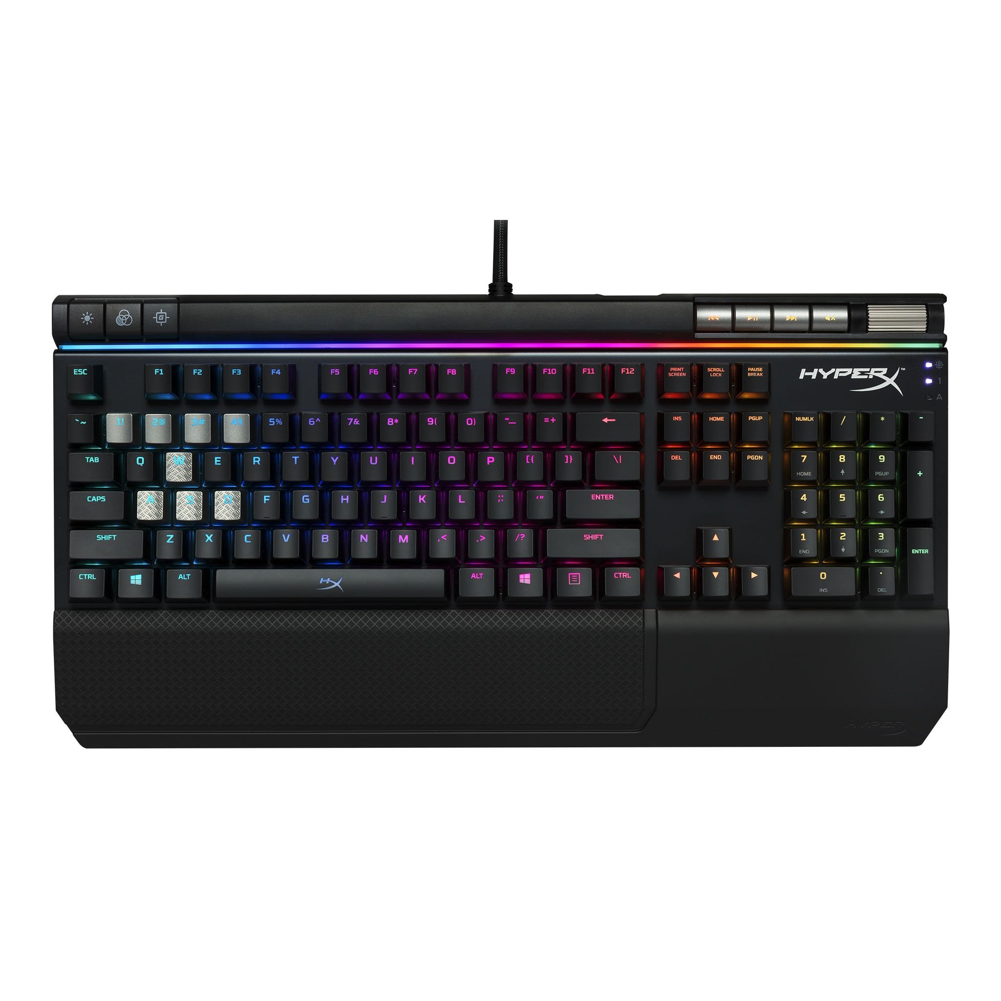 HyperX Alloy Elite RGB Mechanical Gaming Keyboard, MX Blue-NA Key - Benson Computers