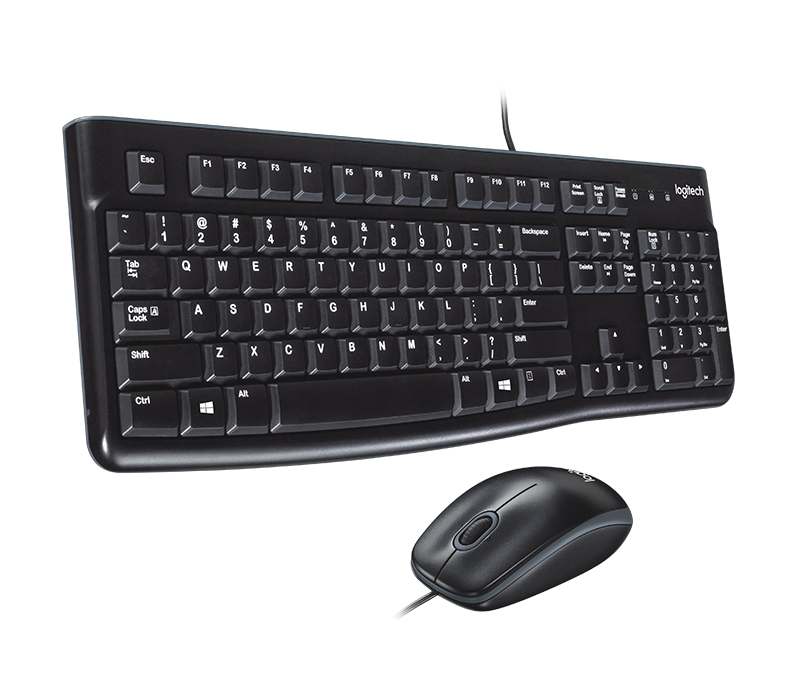 Logitech MK120 Corded Keyboard and Mouse Combo - Benson Computers